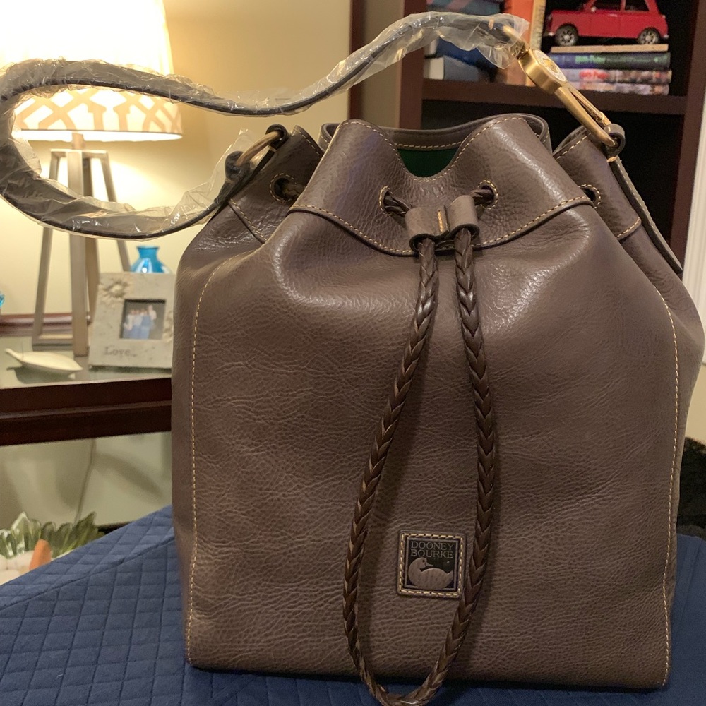 Dooney & Bourke Florentine Large Hattie Drawstring